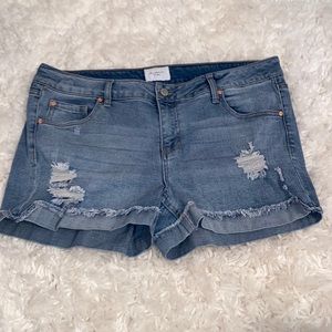 Jean shorts